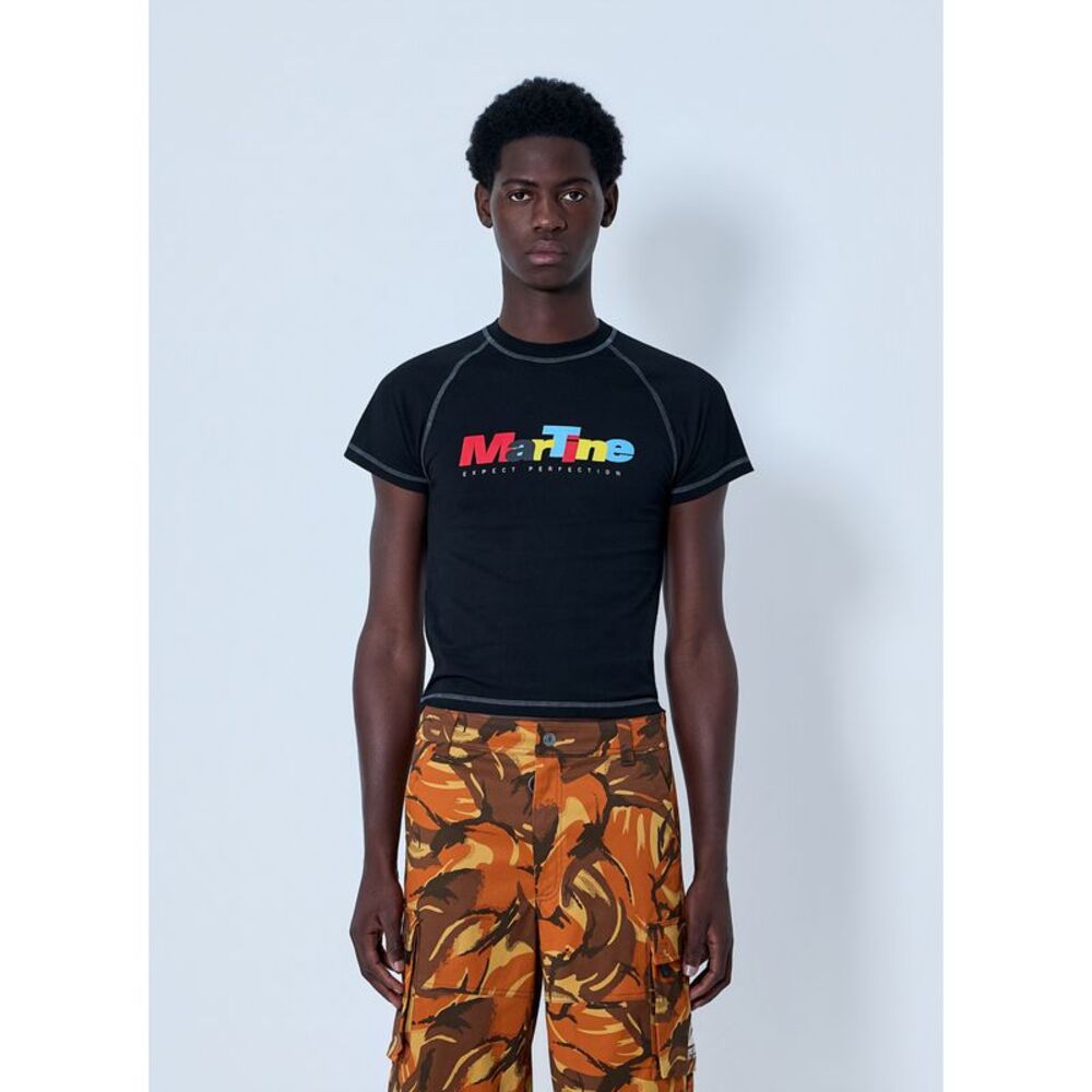 Martine Rose Men Logo Motif T-Shirt